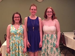 (not in order of appearance) Kelsey Denley, Cassie Lane, Shannon Sweet